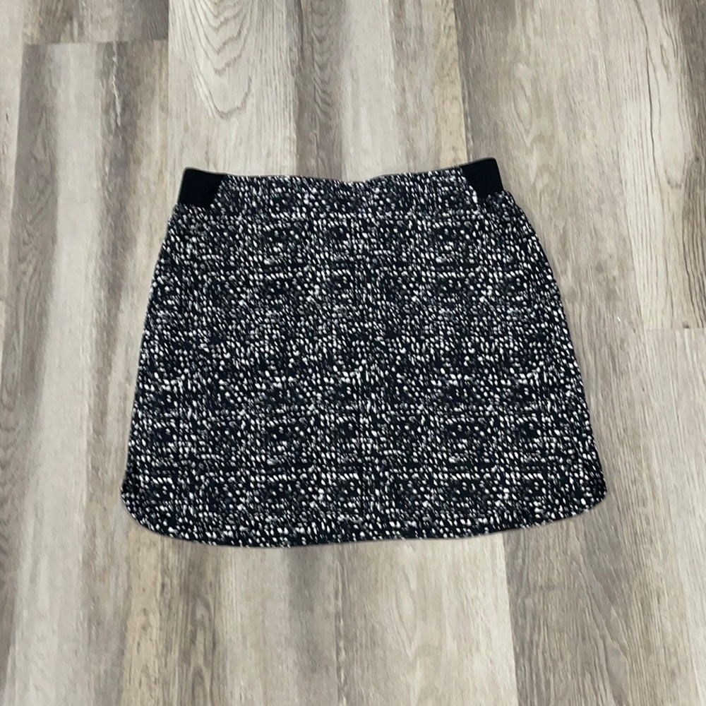 Cypress Club Black & White skort Size Small tennis golf skirt with shorts NEW